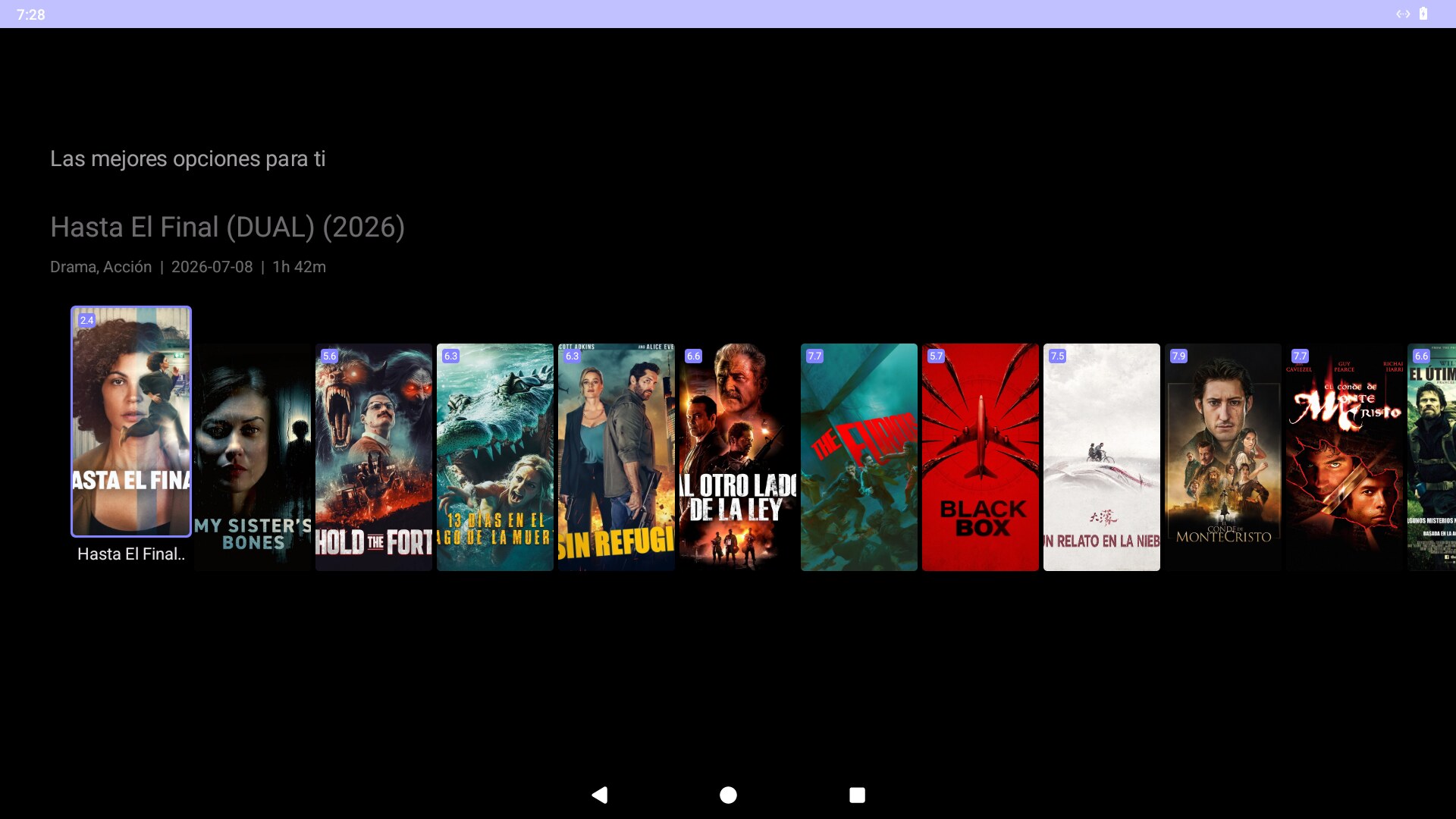 Cine Activa TV — Estreno destacado