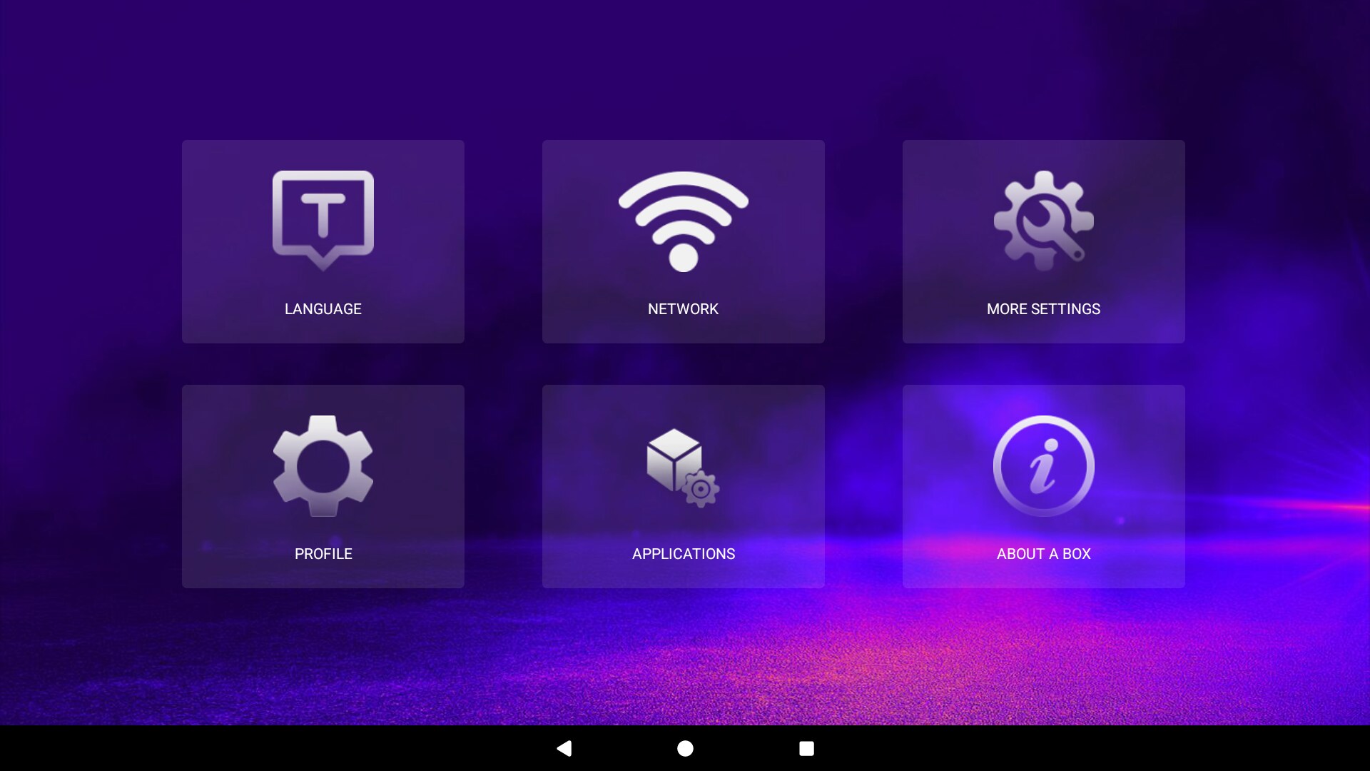 6 estilo android LAUNCHER — Ajustes