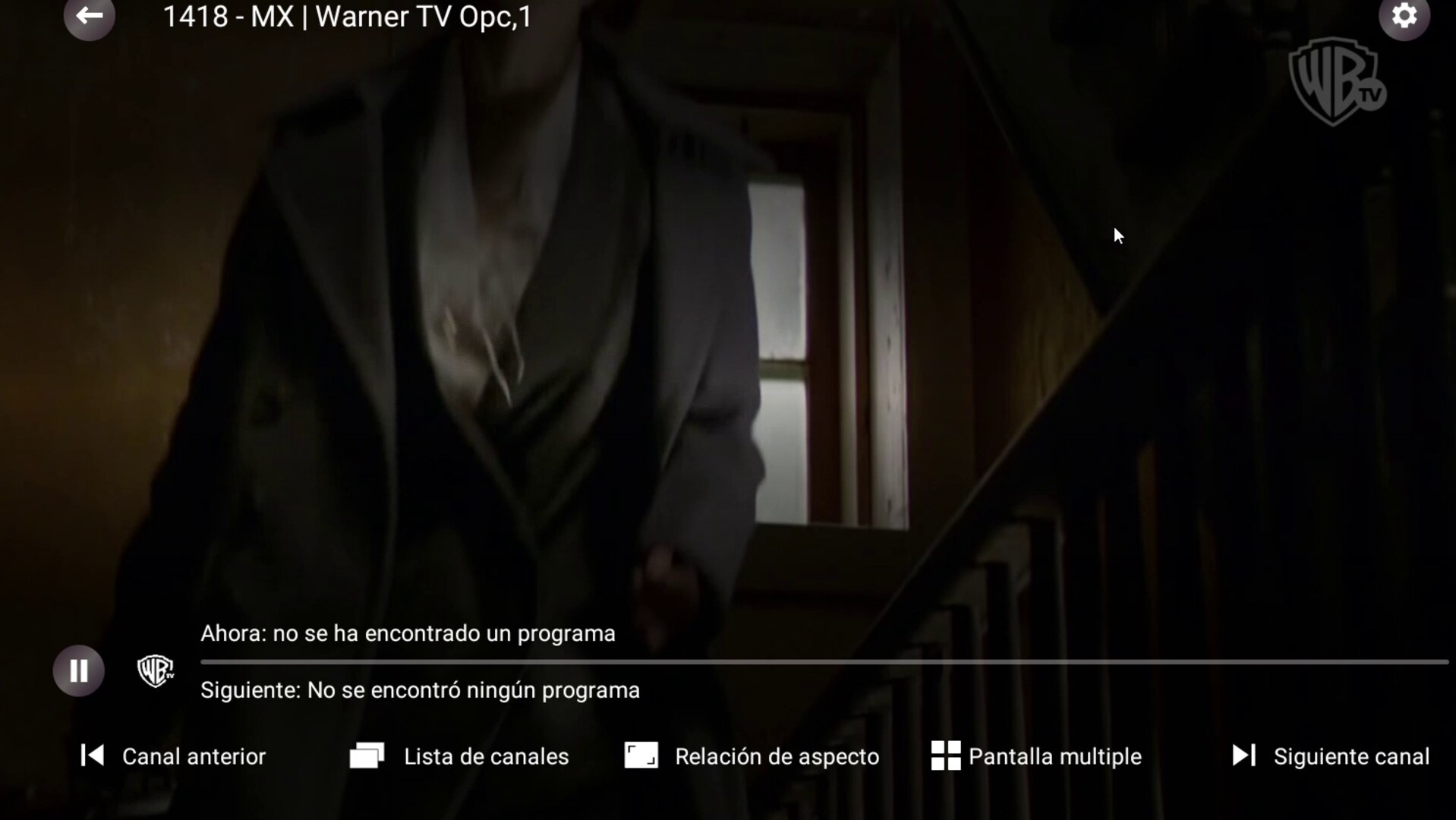 Player with channel list, aspect ratio and multi-screen
