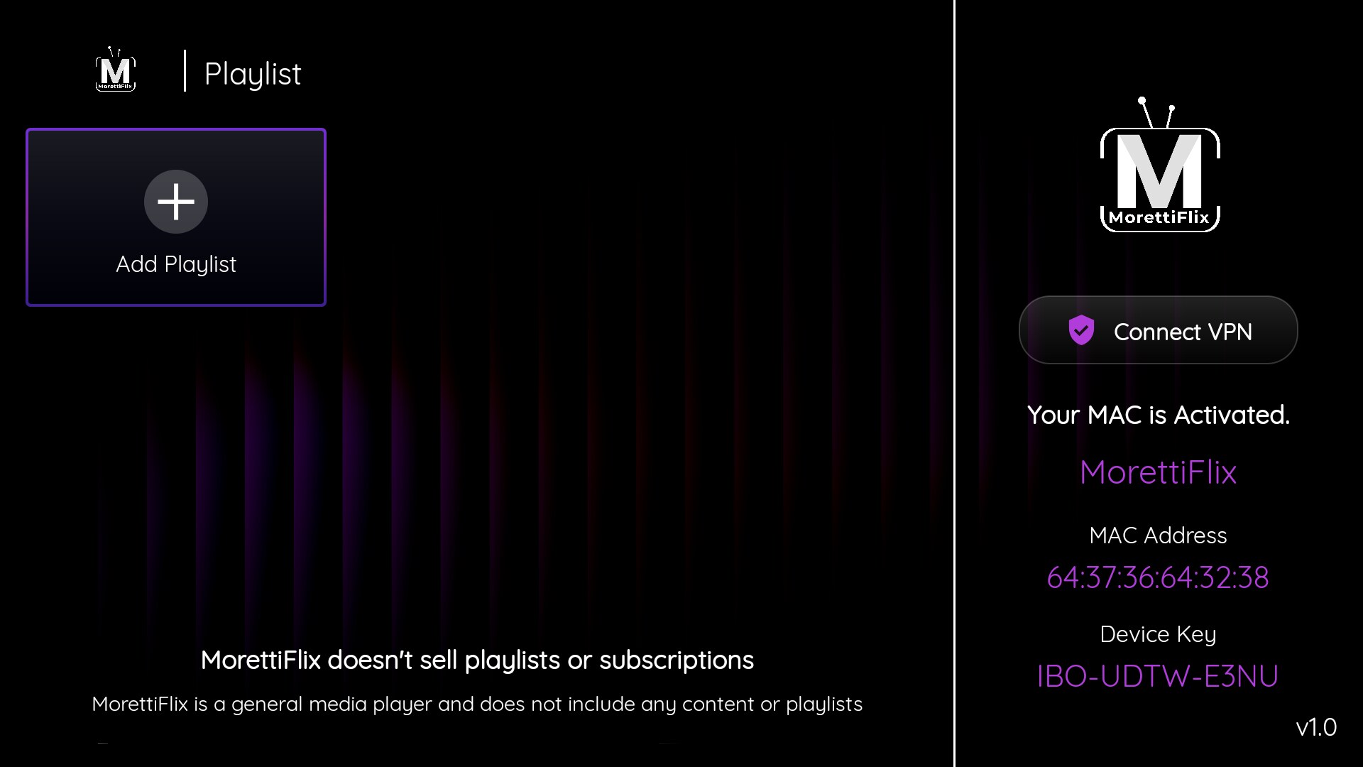 IBO ULTRA GLASS 4K — Playlists