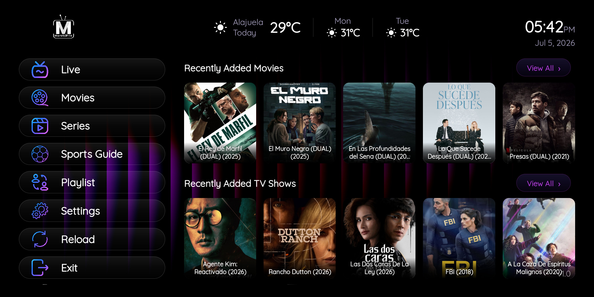IBO ULTRA GLASS 4K — Glass theme 5