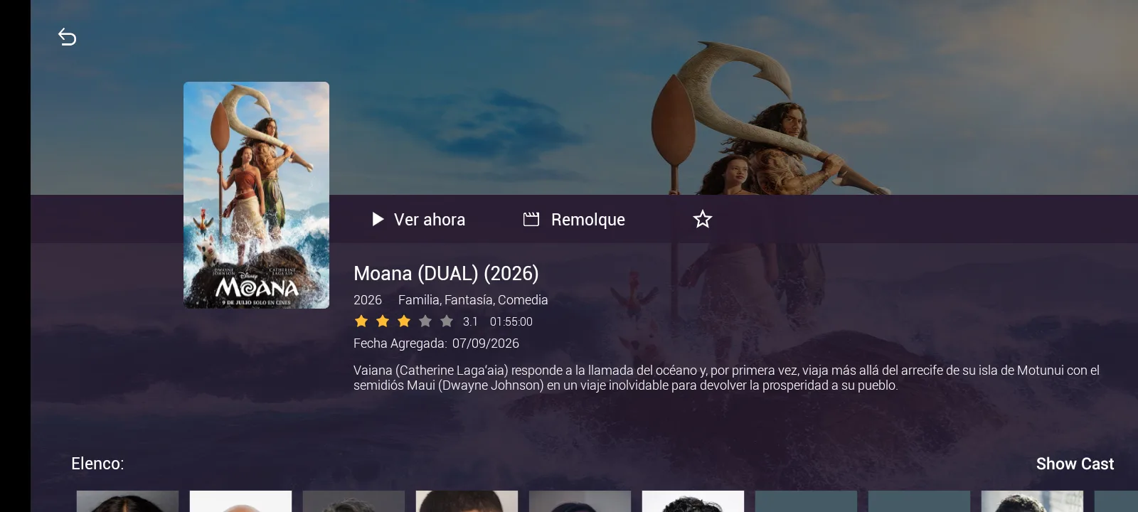 IPTVREBRANDSCR IBO FLASH - ficha detallada de película