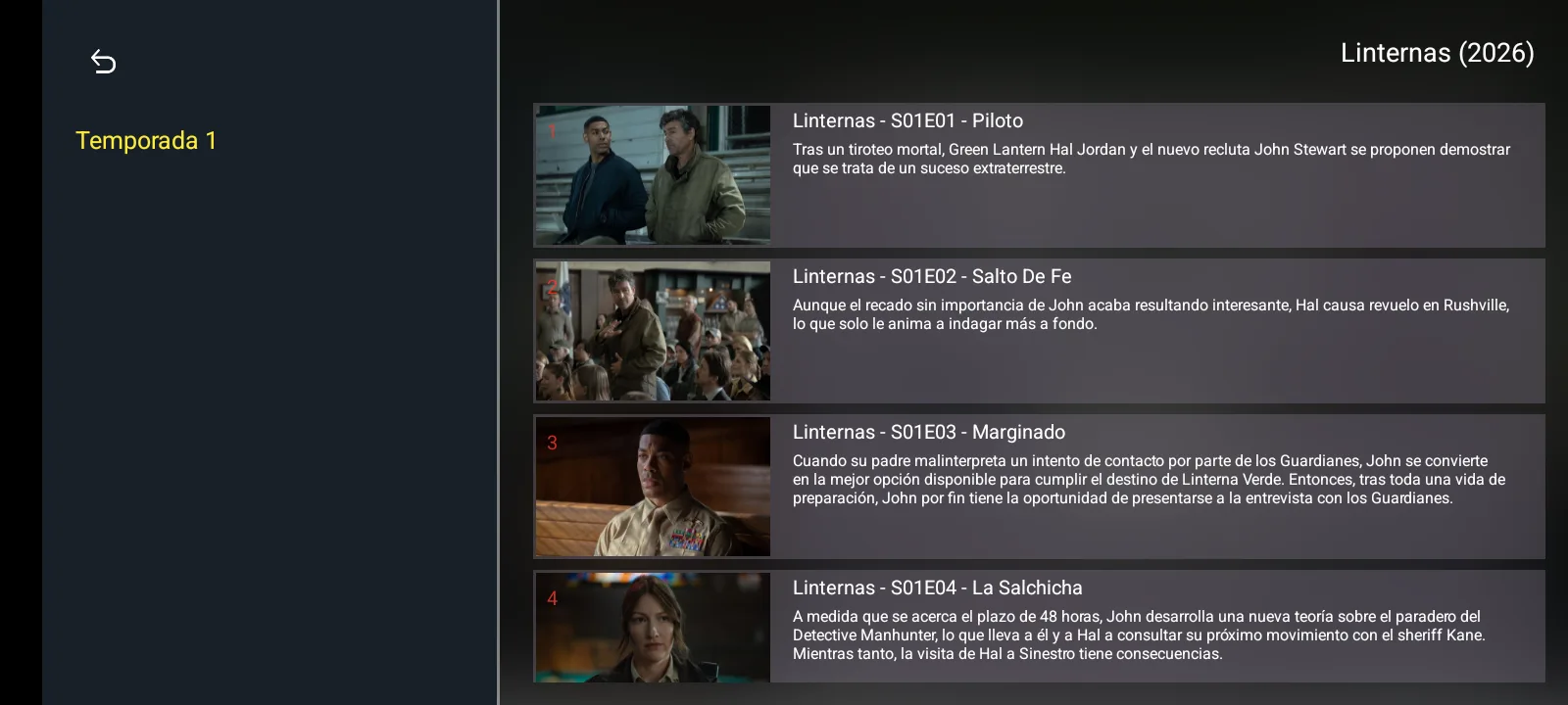 IPTVREBRANDSCR IBO FLASH - temporadas y episodios