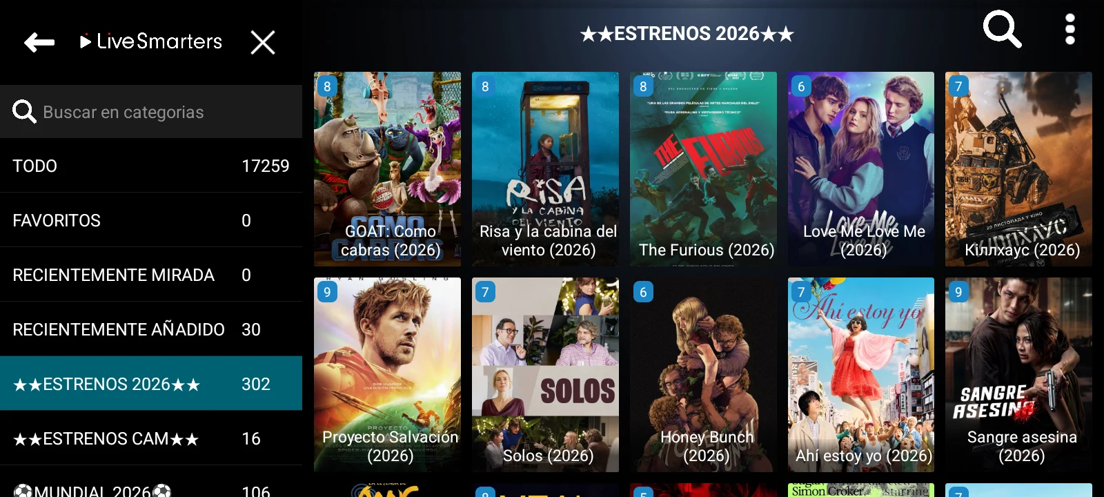 Catalogo de peliculas estilo Netflix (TMDB)