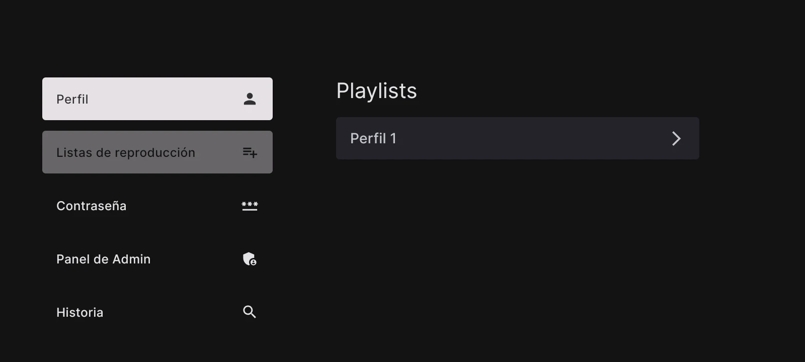 LUXOR IPTV Player - ajustes y gestión de listas de reproducción
