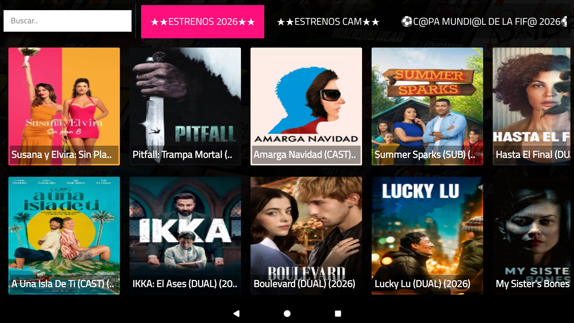 Mega Stream TV — Movies