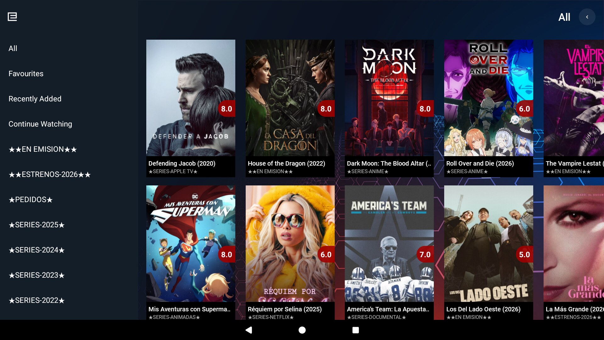 Neutro Player — TV Series