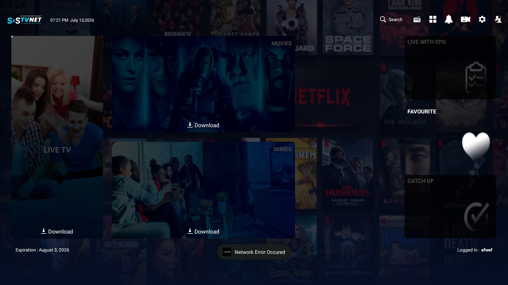 Interfaz de SSTVNET lista para personalizar con tu marca