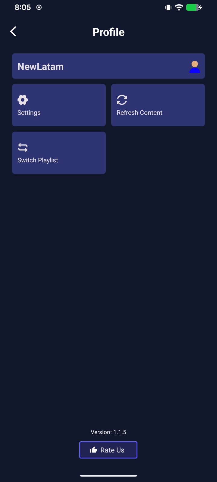 SMARTERS NUEVA DUAL — Perfil (celular)