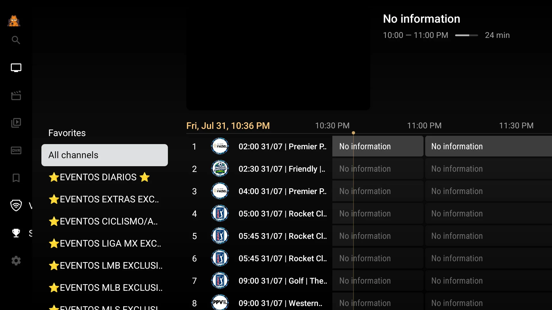 TiViMate 5.3.3 — TV en vivo con grupos de canales