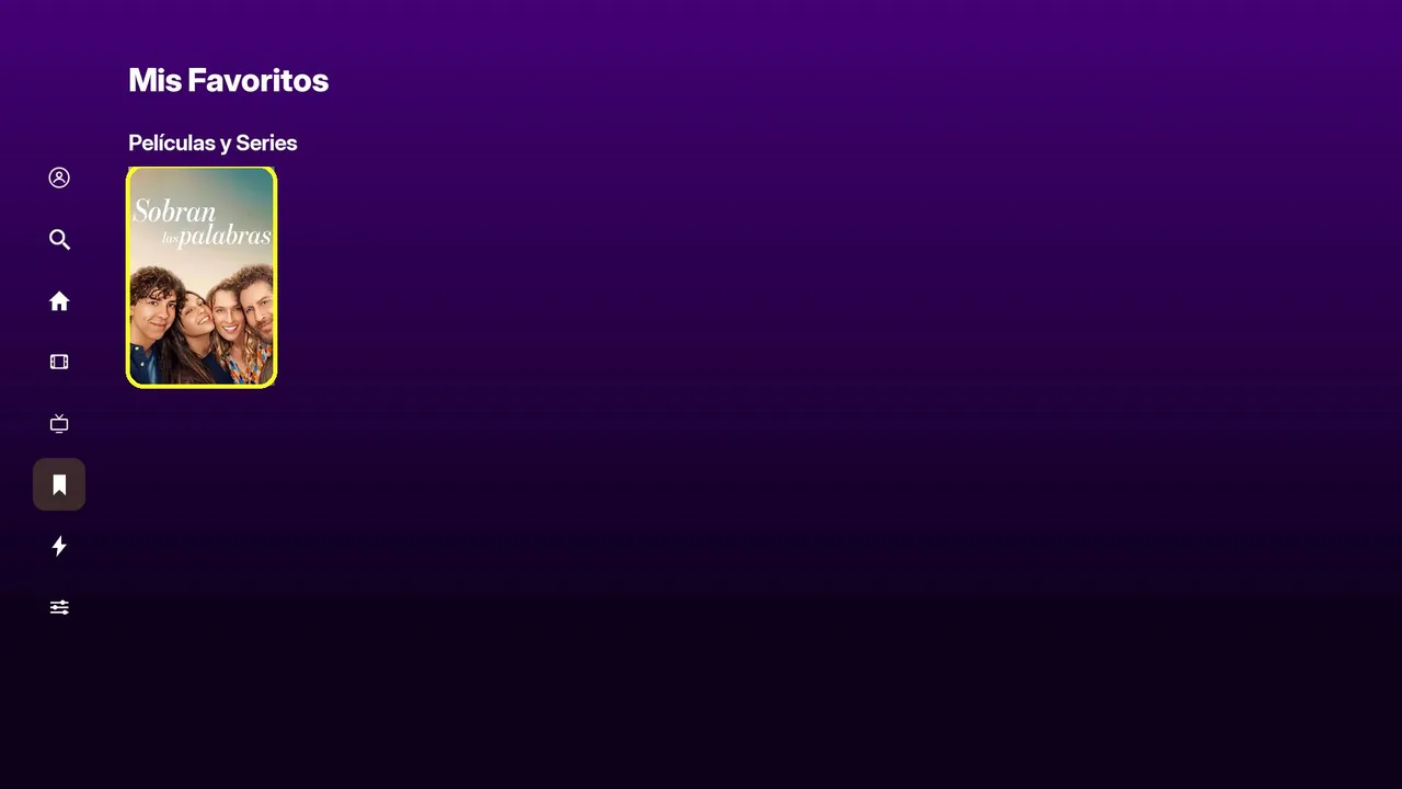 Mis Favoritos: películas y series guardadas en el canal Roku