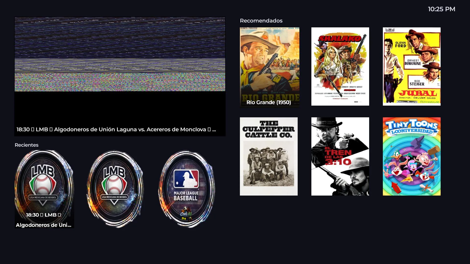 Interfaz de Vortex Player lista para personalizar con tu marca