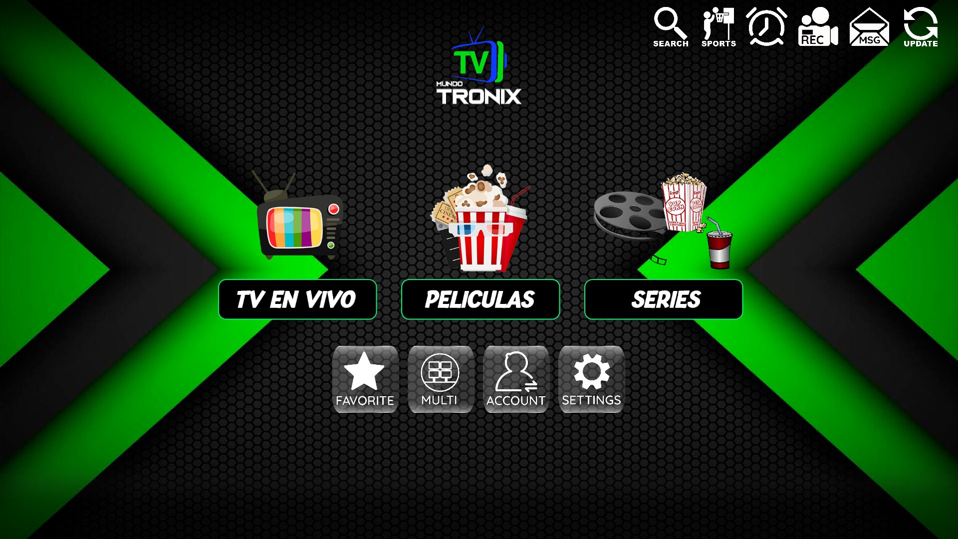 Interfaz de 12 XC Normal lista para personalizar con tu marca
