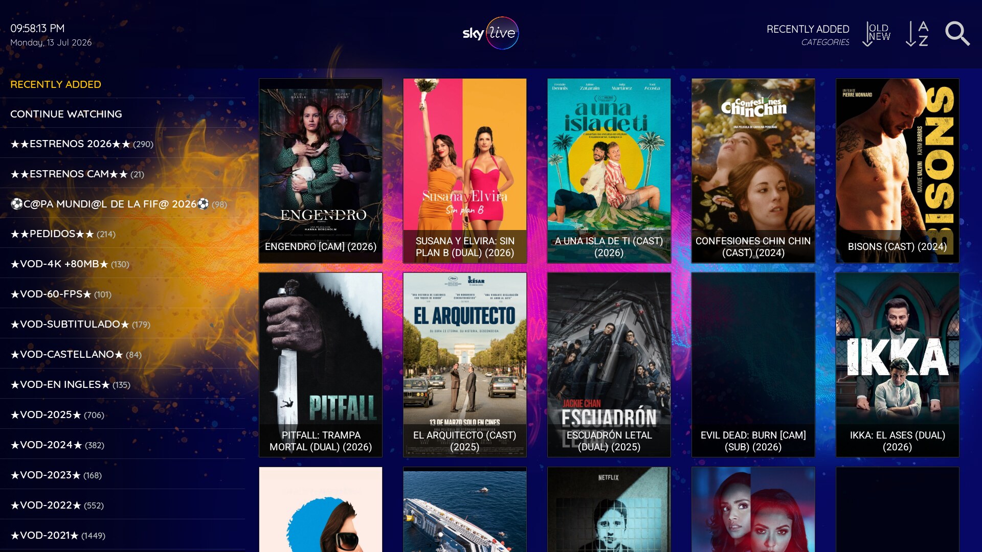 26 XC TMDB — Películas