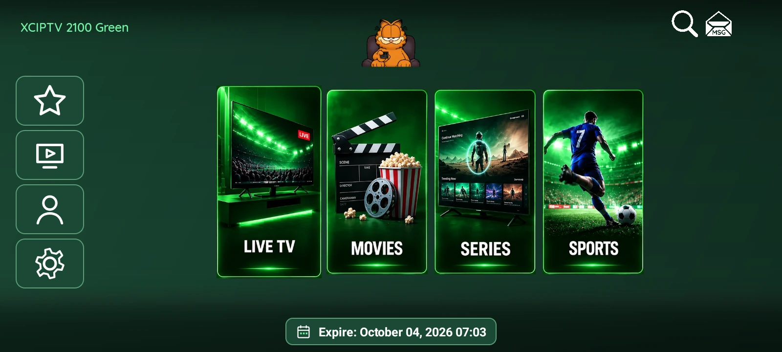 XCIPTV 2100 Green