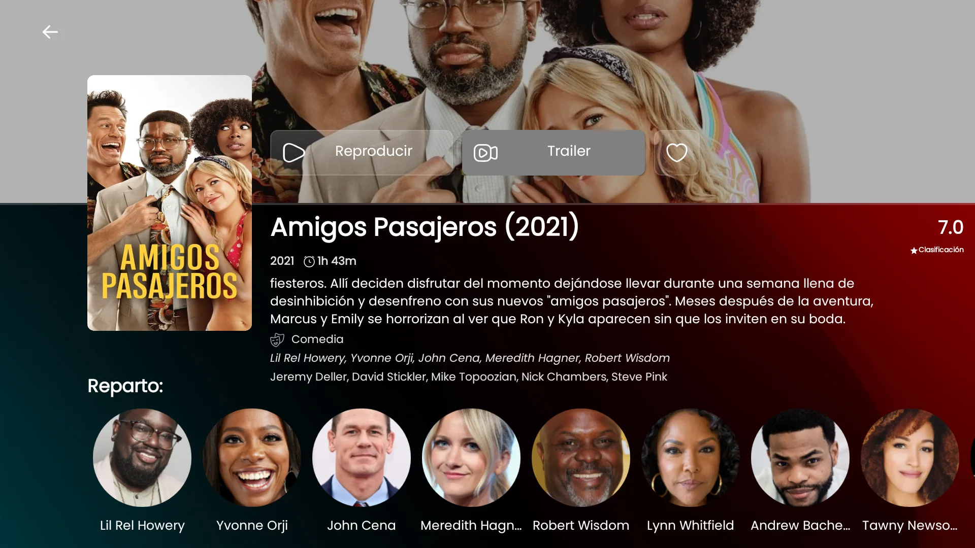YOUTIVI ULTRA 6 TOPICS — ficha de película con sinopsis, reparto y trailer